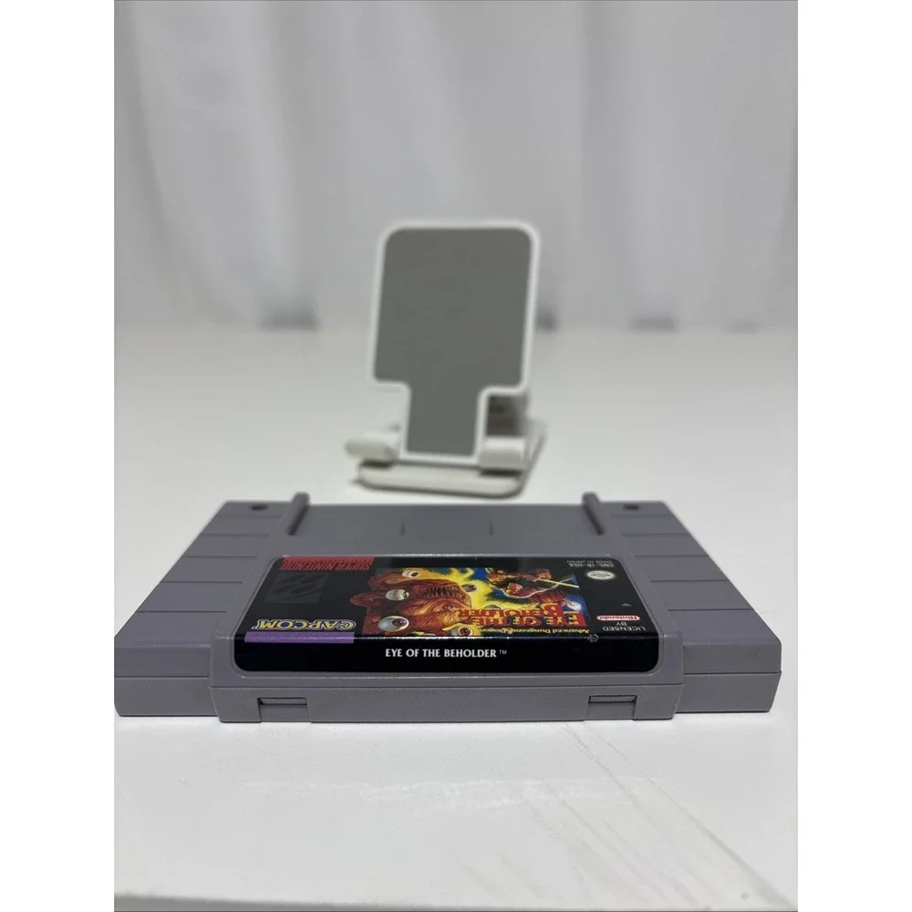 Advanced Dungeons & Dragons Eye of the Beholder Super Nintendo‎ 1994 SNES Tested